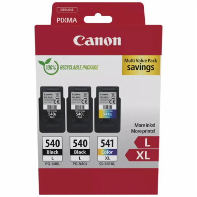 Canon cartridge PG-540Lx2/CL-541XL PVP/ 2x Black + 1 Colo...