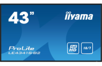 43" iiyama LE4341S-B2: IPS,FHD,3xHDMI,LAN,USB