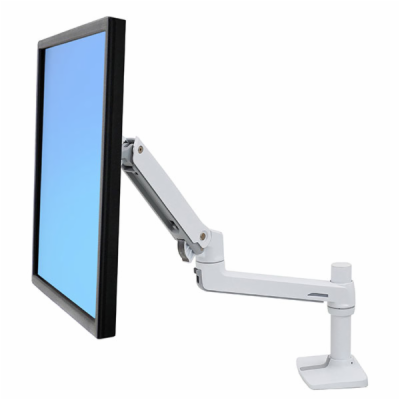 Ergotron LX Desk Mount LCD Monitor Arm, bílé 45-490-216 E...