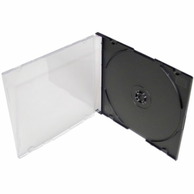 COVER IT Krabička 1 CD 5,2mm slim box + tray - karton 200ks