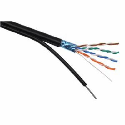 Instalační kabel Solarix CAT5E FTP PE Fca samonosný 305m/...