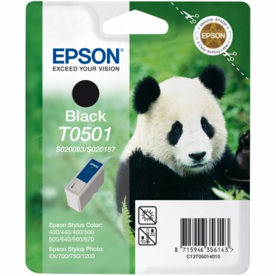 Epson C13T0501 - originální /ink čer Stylus/Photo "Panda"...