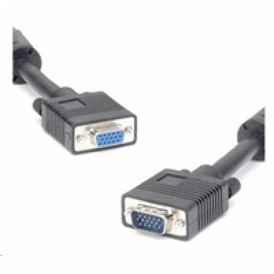 PREMIUMCORD Kabel VGA prodlužovací 3m (HD15M/F, dvojité s...