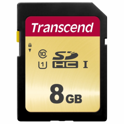 Transcend 8GB SDHC 500S (Class 10) UHS-I U1 (Ultimate) ML...