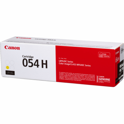 Canon 3025C002 - originální, TONER CRG-054H žlutá pro i-S...
