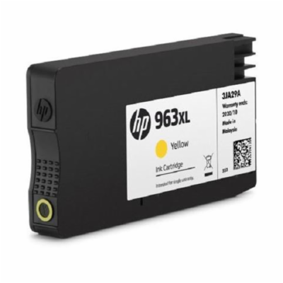 HP 963XL originální inkoustová kazeta žlutá 3JA29AE, High...
