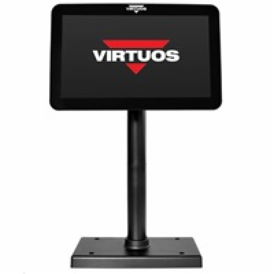 Virtuos 10,1" LCD barevný zákaznický monitor SD1010R, USB...