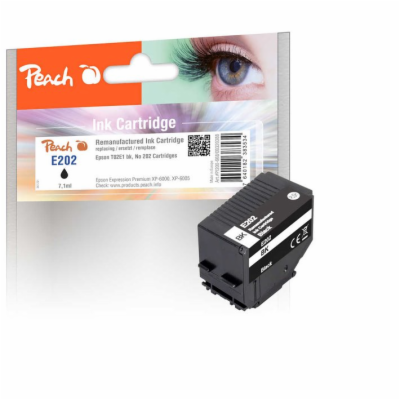 PEACH kompatibilní cartridge Epson No 202, T02E1, black, ...