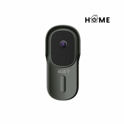 iGET HOME Doorbell DS1 Anthracite - WiFi bateriový videoz...