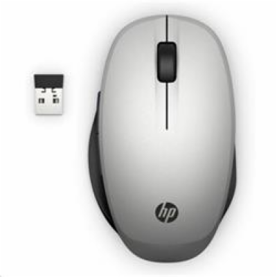 HP Dual Mode Mouse 6CR72AA HP Dual Mode Silver Mouse 300 ...