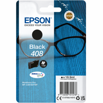 Epson T09J14010 - originální EPSON ink Black 408 DURABrit...