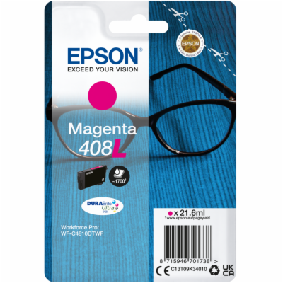 Epson T09K34010 - originální EPSON ink Magenta 408L DURAB...