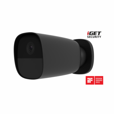 iGET SECURITY EP26 Black - WiFi bateriová FullHD kamera, ...