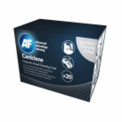 AF Cardclene - Čistící karty napuštěné rozpouštědlem (20 ...