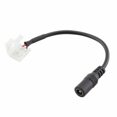 Napájecí kabel pro LED pásek 8mm s konektory, 2p + DC 2,1...