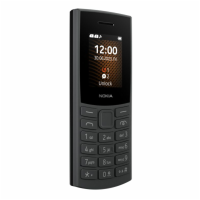 Nokia 105 4G, Dual Sim, 2023, černý