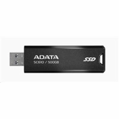 ADATA SC610 2TB, SC610-2000G-CBK/RD ADATA External SSD 2T...