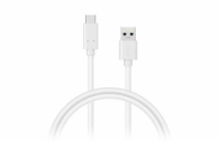CONNECT IT Wirez USB C (Type C) - USB, tok proudu až 3A !, bílý, 2 m