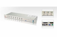 Aten CS-1008 KVM přepínač 8-port KVM AT+PS/2, audio, OSD, rack 19