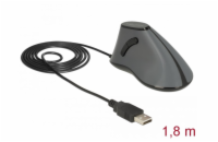 Delock Ergonomická vertikální optická 5-tlačítková USB myš