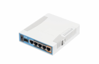 MikroTik Access point +L4, 720MHz, 5x LAN, 2,4GHz, 5GHz, 802.11b/g/n/a/ac, USB, 1x SFP