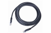 GEMBIRD kabel patchcord Cat5e UTP 0,5m, černý