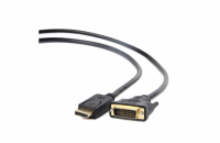 Gembird CC-DPM-DVIM-1M Kabel DisplayPort - DVI propojovací 1m (M/M)