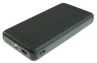 PowerNeed P20000M přenosná nabíječka 20000mAh, 2x USB; tablet, smartphone; černá