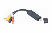 Gembird UVG-002 USB M - RCA, S-Video F, 0,5m Gembird USB Videograbber