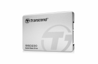 Transcend SSD230S 256GB, TS256GSSD230S TRANSCEND SSD230S 256GB SSD disk 2.5 SATA III 6Gb/s, 3D TLC, Aluminium casing, 560MB/s R, 500MB/s W, stříbrný