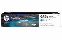 HP 982X High Yield Cyan Original PageWide Cartridge (16,000 pages)