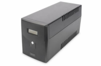 Digitus 2000VA 1200W DN-170076 DIGITUS Professional Line-Interactive UPS, 2000VA / 1200W 12V / 9Ah x2 baterie, 4x CEE 7/7, AVR, USB, RS232, RJ11 / 45, LCD disple