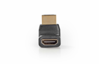 NEDIS adaptér HDMI/ konektor HDMI – zásuvka HDMI/ úhlový 270°/ černý/ box