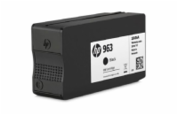 HP 963 originální inkoustová kazeta černá 3JA26AE HP 963 Black Ink Cartridge - 1000 stran pro OJ 9010, 9013,9020