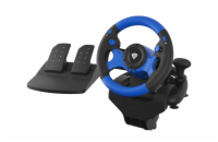 Genesis Seaborg 350 NGK-1566 Herní volant, multiplatformní pro PC, PS4, PS3, Xbox One, Switch, 180°