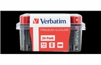 Verbatim Alkaline AA 24ks 49505 VERBATIM Alkalická Baterie AA 24 Pack / LR6