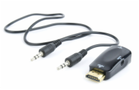 C-Tech CB-AD-HDMI-VGA C-TECH adaptér HDMI na VGA + Audio, M/F
