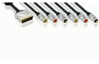 AV kabel PROFIGOLD PGV762 SCART -> 6x CINCH, 1,5m