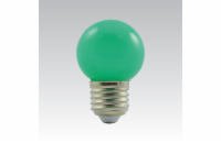 LED G45 1W/017 COLOURMAX E27 zelená IP45    250655005
