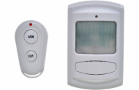 Solight GSM Alarm, pohybový senzor, dálk. ovl., bílý Alarm domovní SOLIGHT 1D11