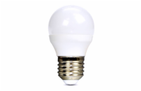Solight LED žárovka, miniglobe, 6W, E27, 4000K, 510lm - WZ418-1