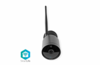 Nedis WIFICO40CBK - SmartLife Venkovní Kamera | Wi-Fi | Full HD 1080p | IP65 | Cloud / Micro SD | 12 V DC | Noční vidění | Android