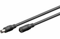 PremiumCord Prodlužovací kabel napájecího konektoru 5,5/2,1mm, délka: 10m