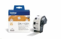 Brother 23mm x 23mm, bílá, 1000 etiket, DK11221 Brother DK-11221 papírové/čtvercové štítky