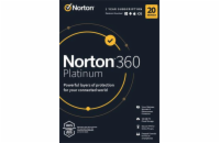 Norton 360 PLATINUM 100GB 1 uživatel 20 lic. 1 rok (21428036) NORTON 360 PLATINUM 100GB +VPN 1 uživatel pro 20 zařízení na 1 rok ESD