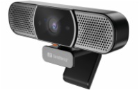 Sandberg Webová kamera, All-in-1 Webcam 2K HD