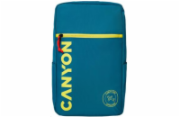 CANYON CSZ-02 batoh pro 15.6" notebook, 20x25x40cm, 20L, příruční zavazadlo, tmavě zelená