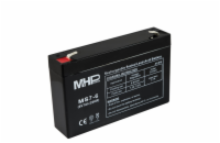 MHPower MS7-6 olověný akumulátor AGM 6V/7Ah, Faston F2 - 6,3mm