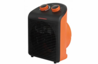 Horkovzdušný konvektor, ventilátor, topné těleso 2000 W, černá/oranžová barva,  FH-2081 VIVAX