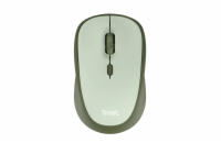 Trust Yvi+ Silent Wireless Mouse Eco 24552 TRUST myš Yvi+ Wireless Mouse Eco Green, zelená